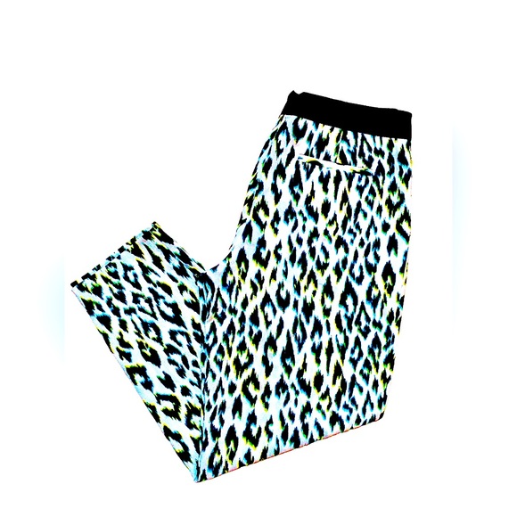BCBG MAXAZRIA LEOPARD PRINT PANTS - Picture 1 of 6